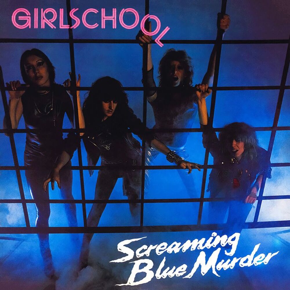 Girlschool - Screaming Blue Murder - Hot Pink  LP LP
